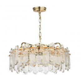 Odeon light 5069/10 HALL ODL24 503 золото/прозрачный/металл/хрусталь Люстра E14 10*40W BULLON 
